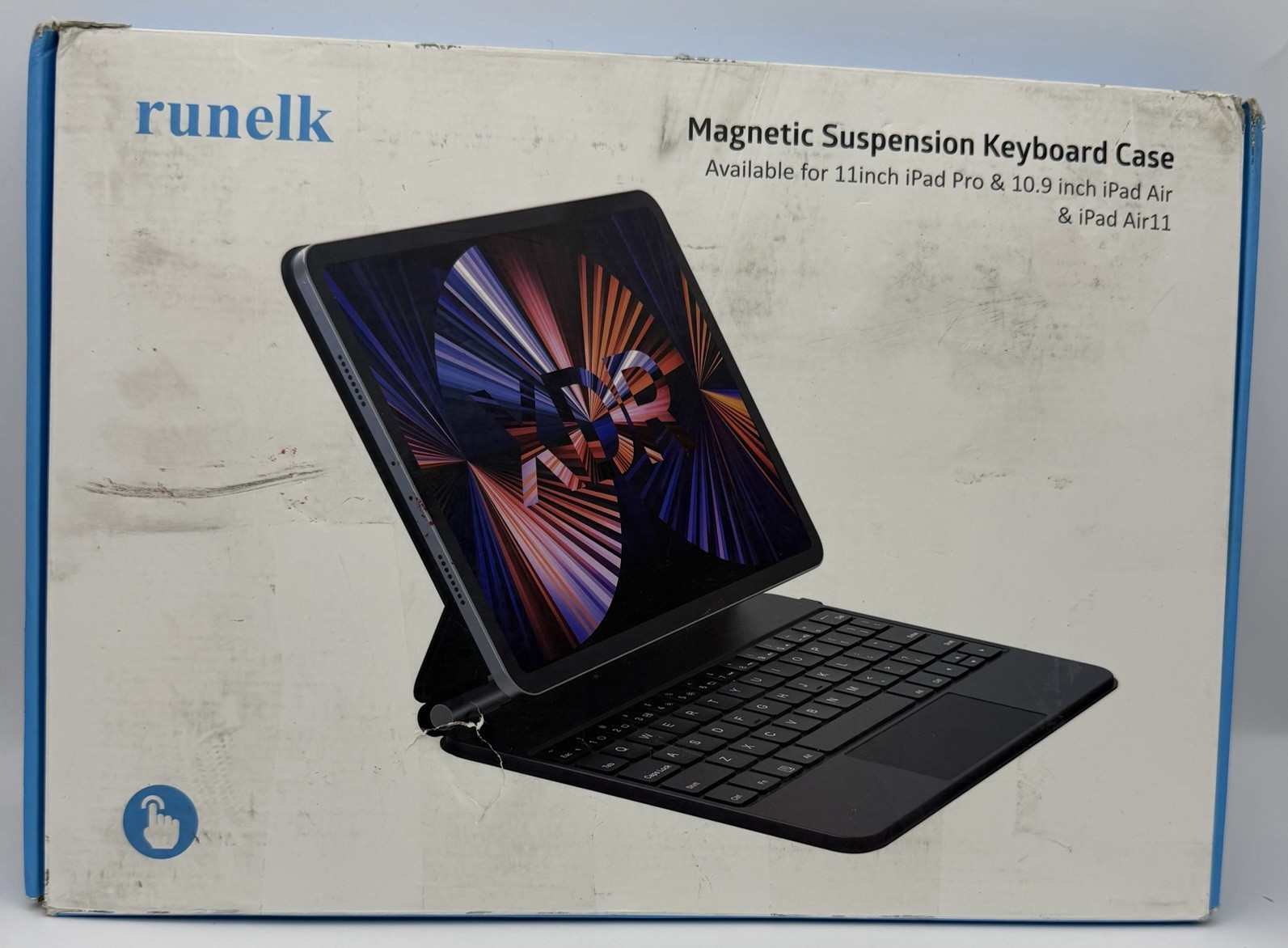 Runelk Magnetic Keyboard Case iPad Pro 11 iPad Air 10.9 Air 11 HB354 Backlit