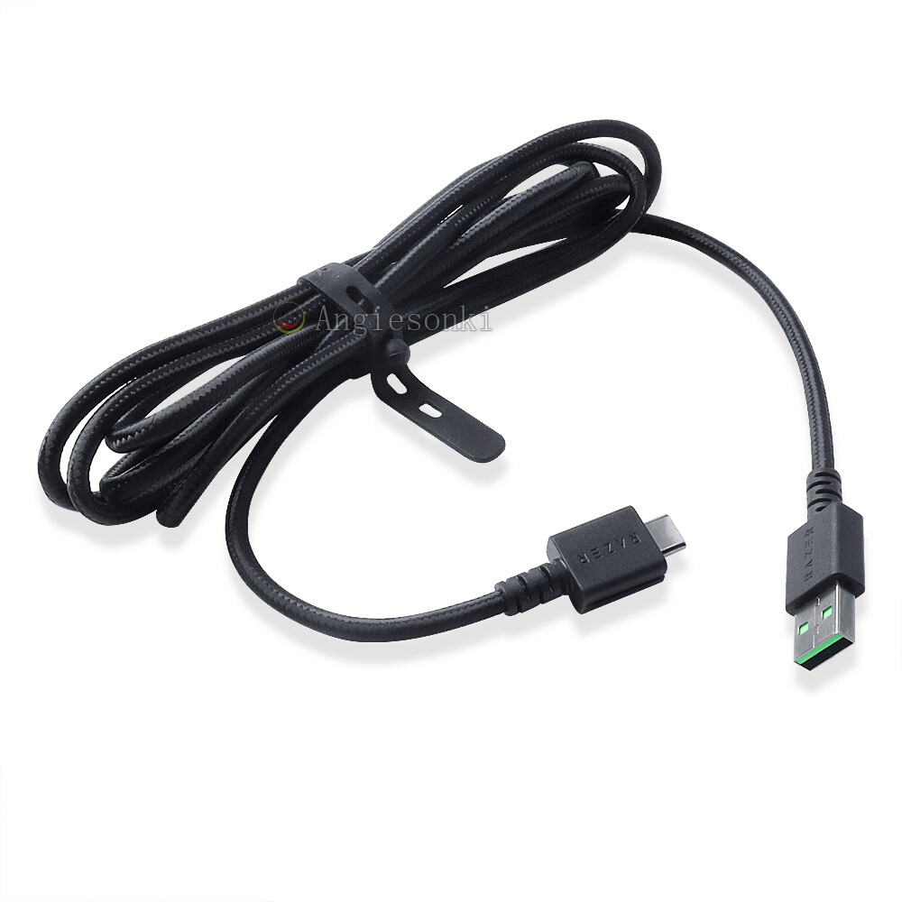 USB - A to USB - C Cable Cord: Replacement for Razer Huntsman TE 87 Keyboard