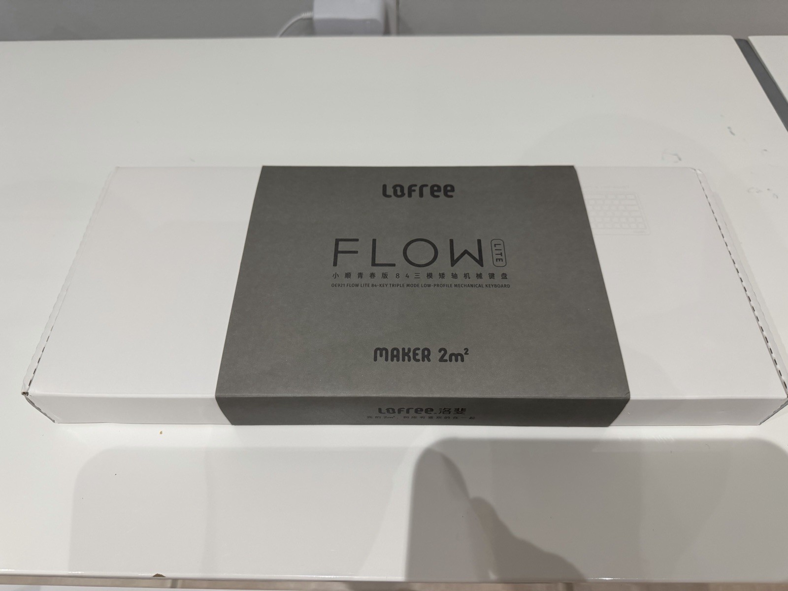 LOFREE Flow Lite 84 Triple Mode Low-Profile Mechanical Keyboard Wired Bluetooth…