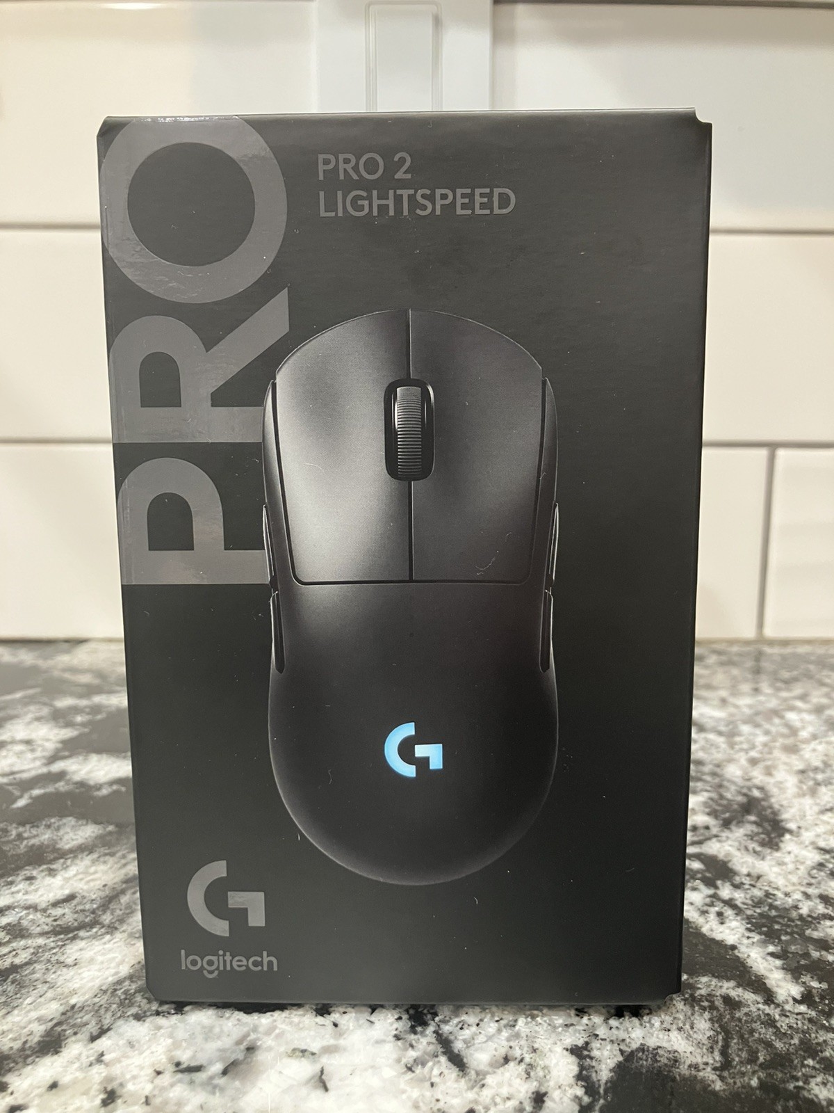 Logitech G PRO 2 LIGHTSPEED Wireless Optical Gaming Mouse 44000 DPI Black 