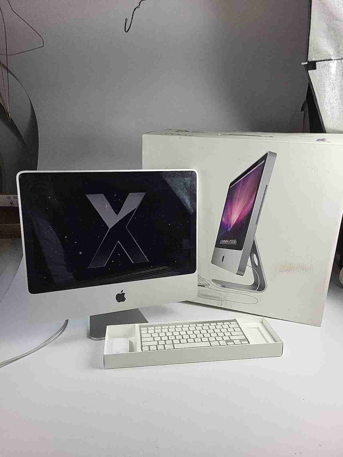 Apple IMac 20" 2.4GHz Intel Core Duo - 1GB RAM - 2008 Model With Box + Keyboard