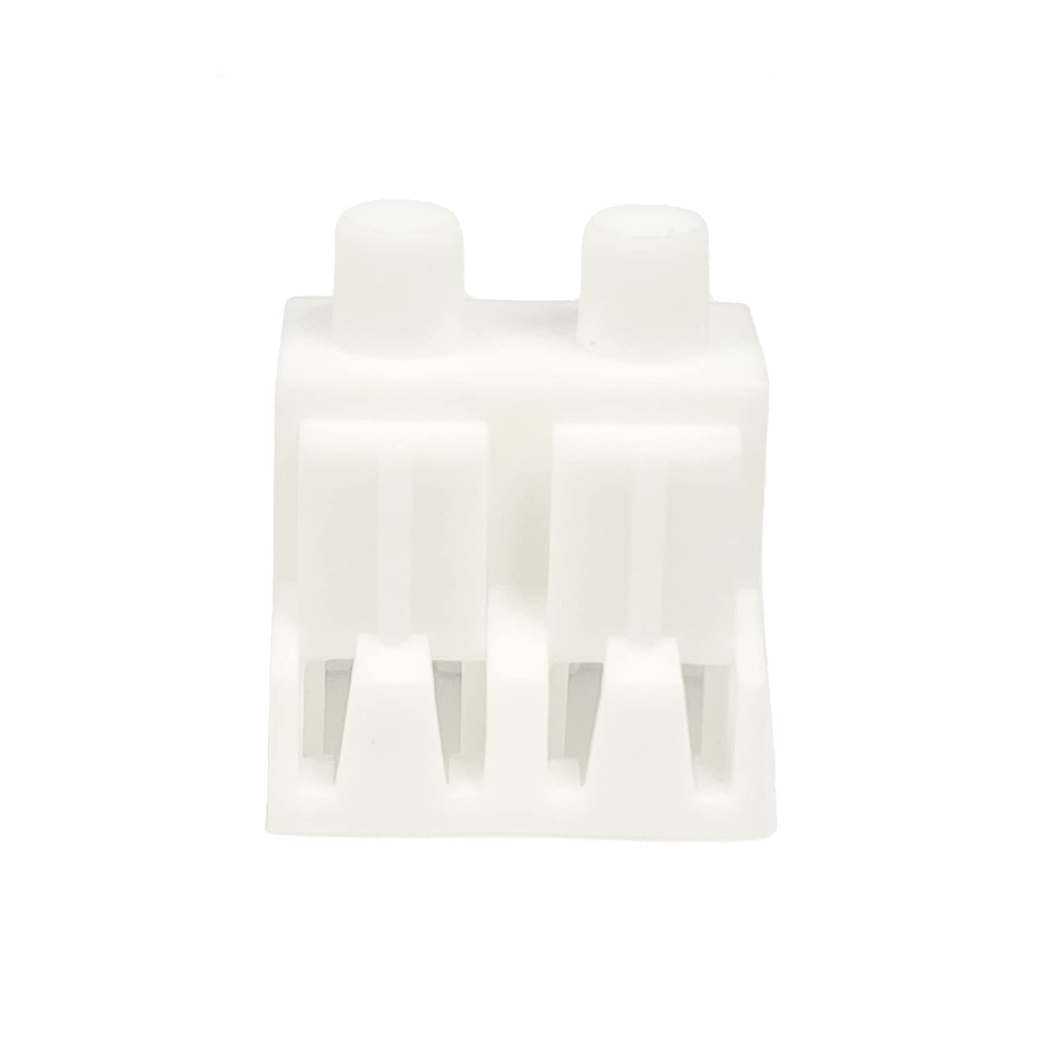 50 Pack Duplex Dust Caps For LC Fiber Optic Connectors Cable Ends Protection