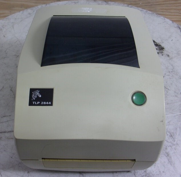 Zebra TLP2844 2844-10300-0001 Thermal Label Printer SEE NOTES