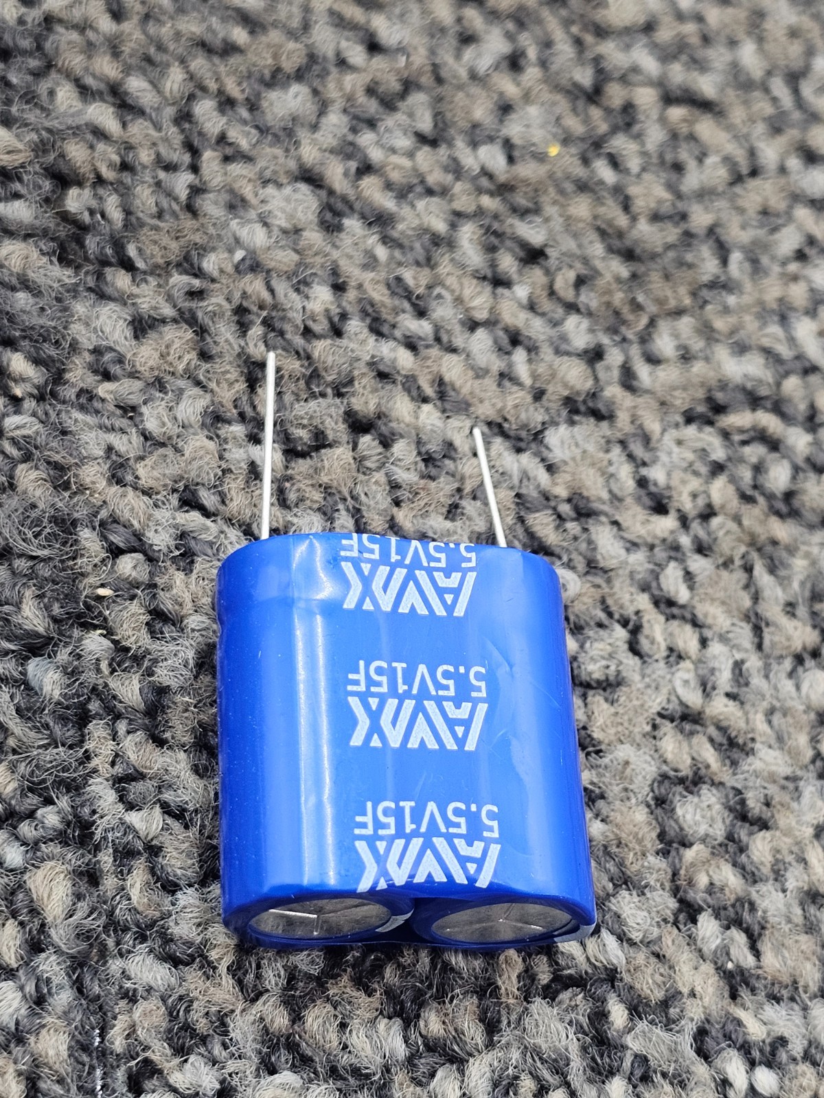 (QTY 10) AVX 5.5V15F Supercapacitor 15F 5.5V Module Blue
