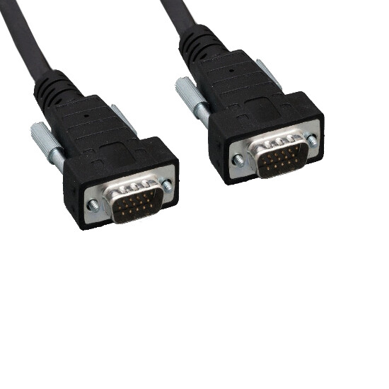 KNTK 100ft Plenum Rated CMP SVGA 15Pin Video Cable 28 AWG TV PC Display Monitor