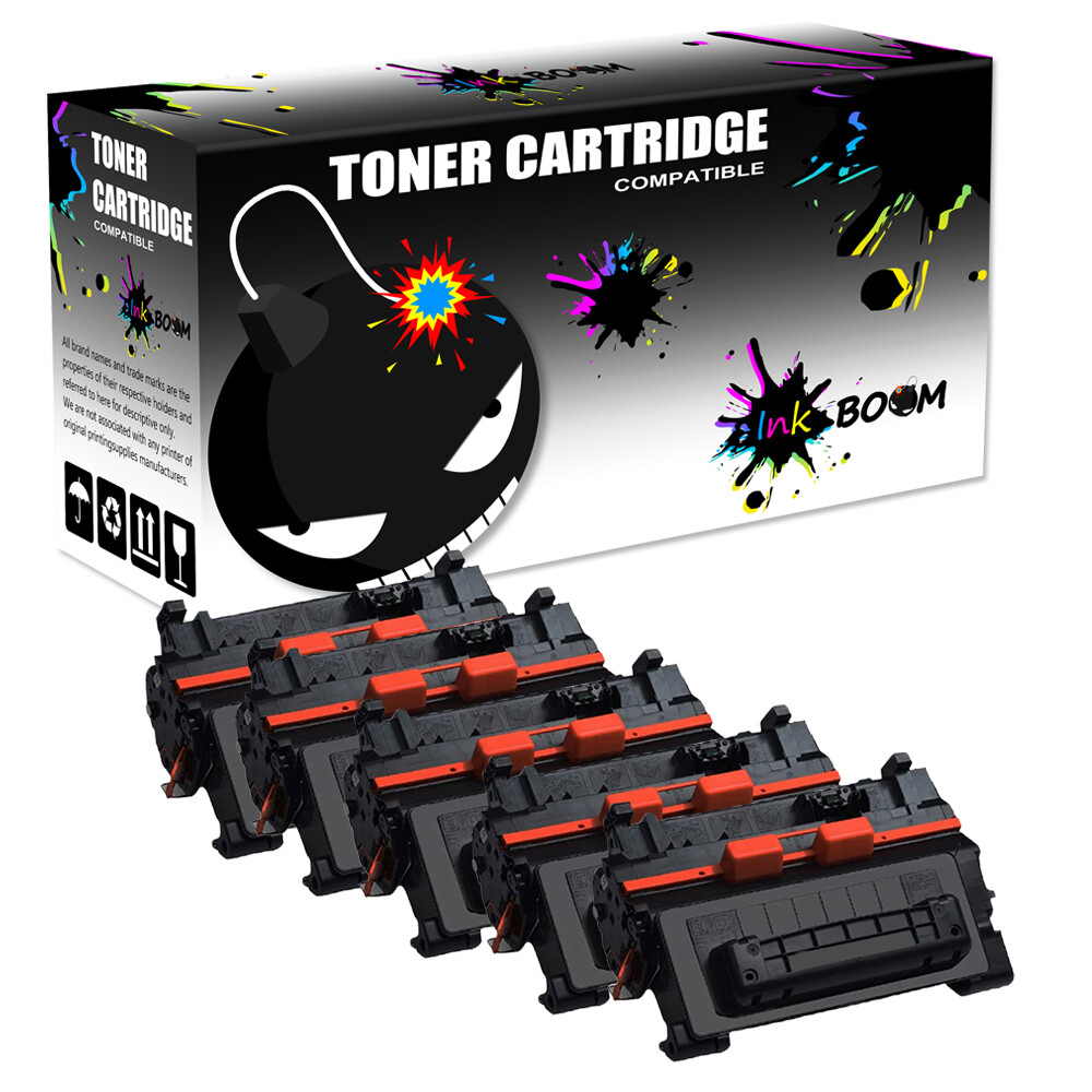 5BK Toner Cartridge replace for HP CE390A 90A LaserJet MFP M601 M602dn M603xh