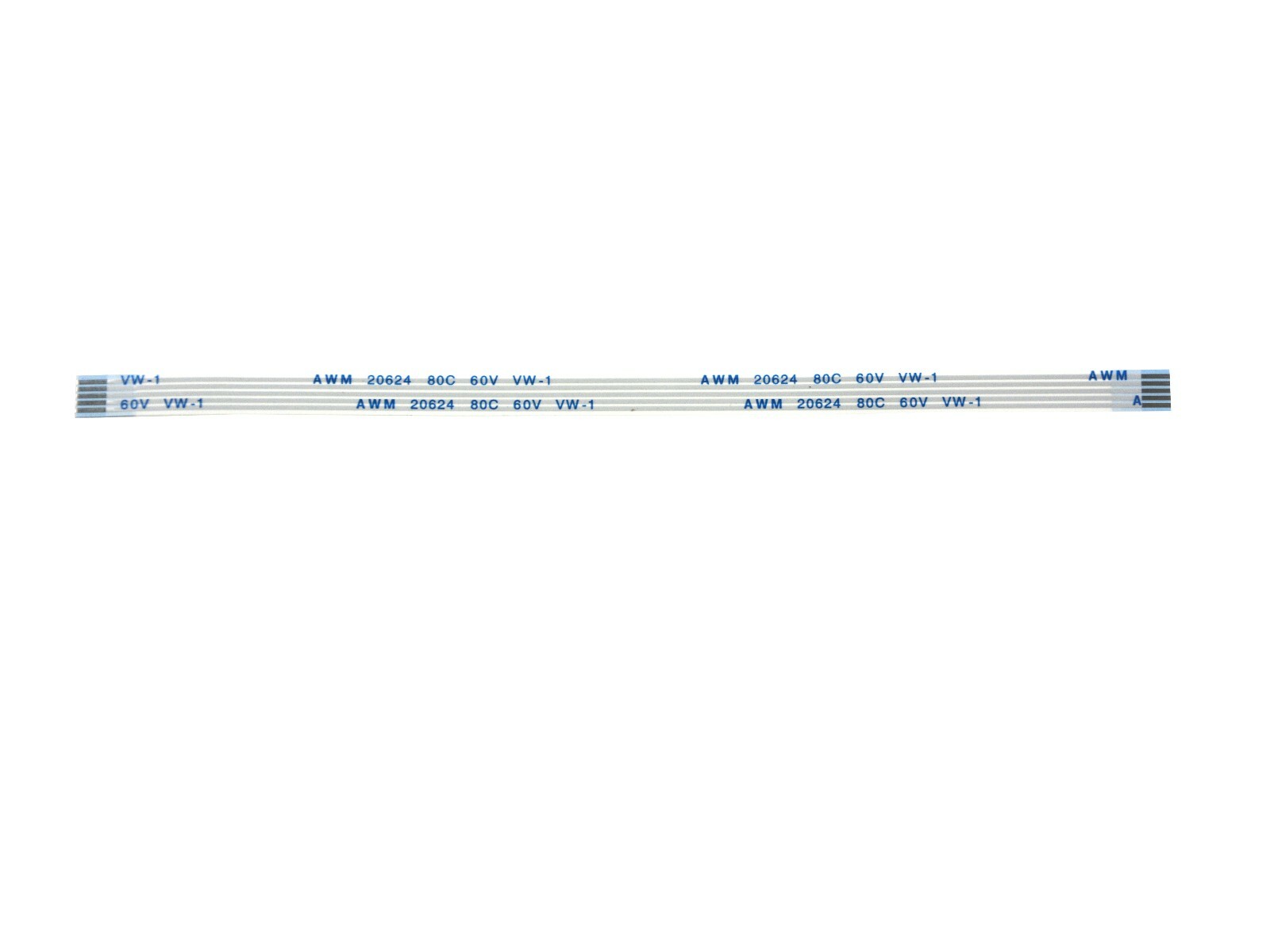 15cm 4P 5P 6P 7P 8P 9Pin 0.5mm 1.0mm Pitch FFC FPC Flexible Flat Cable Ribbon
