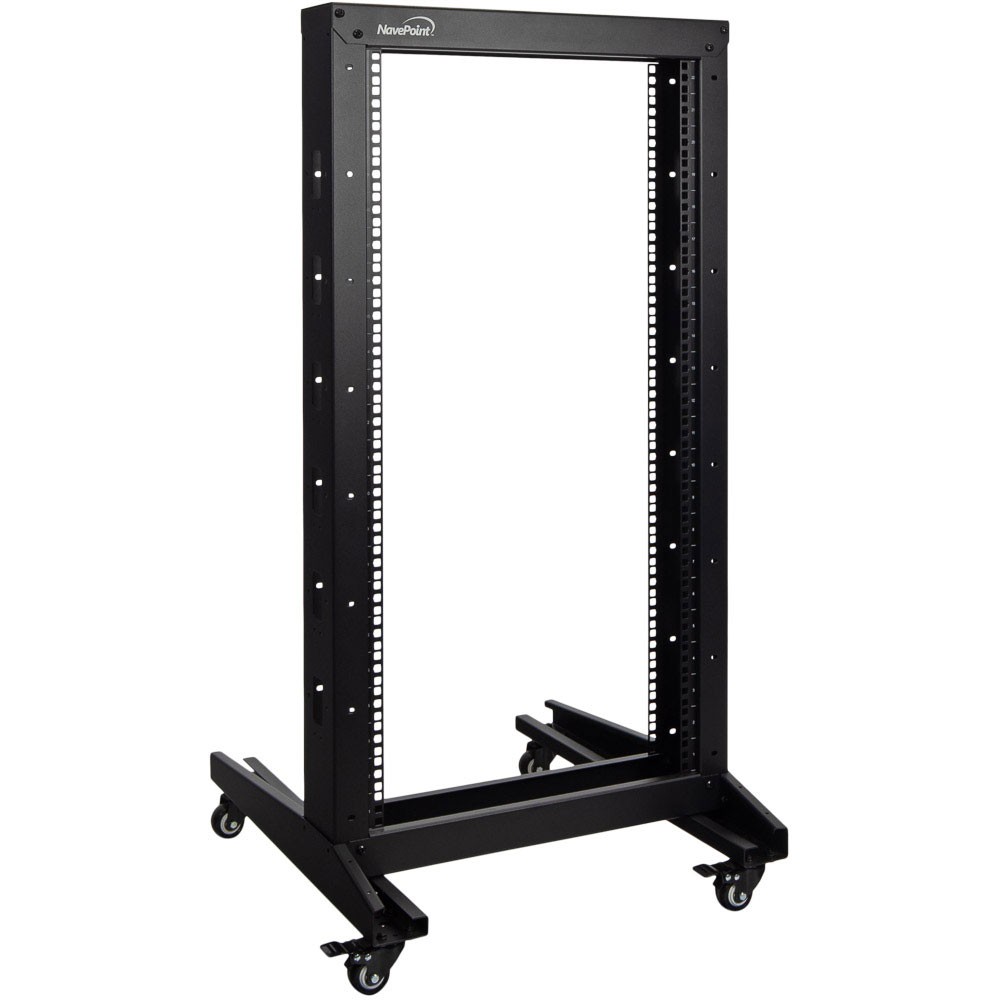 NavePoint 2-Post Server Racks 19-inch Standard, Steel - Parent