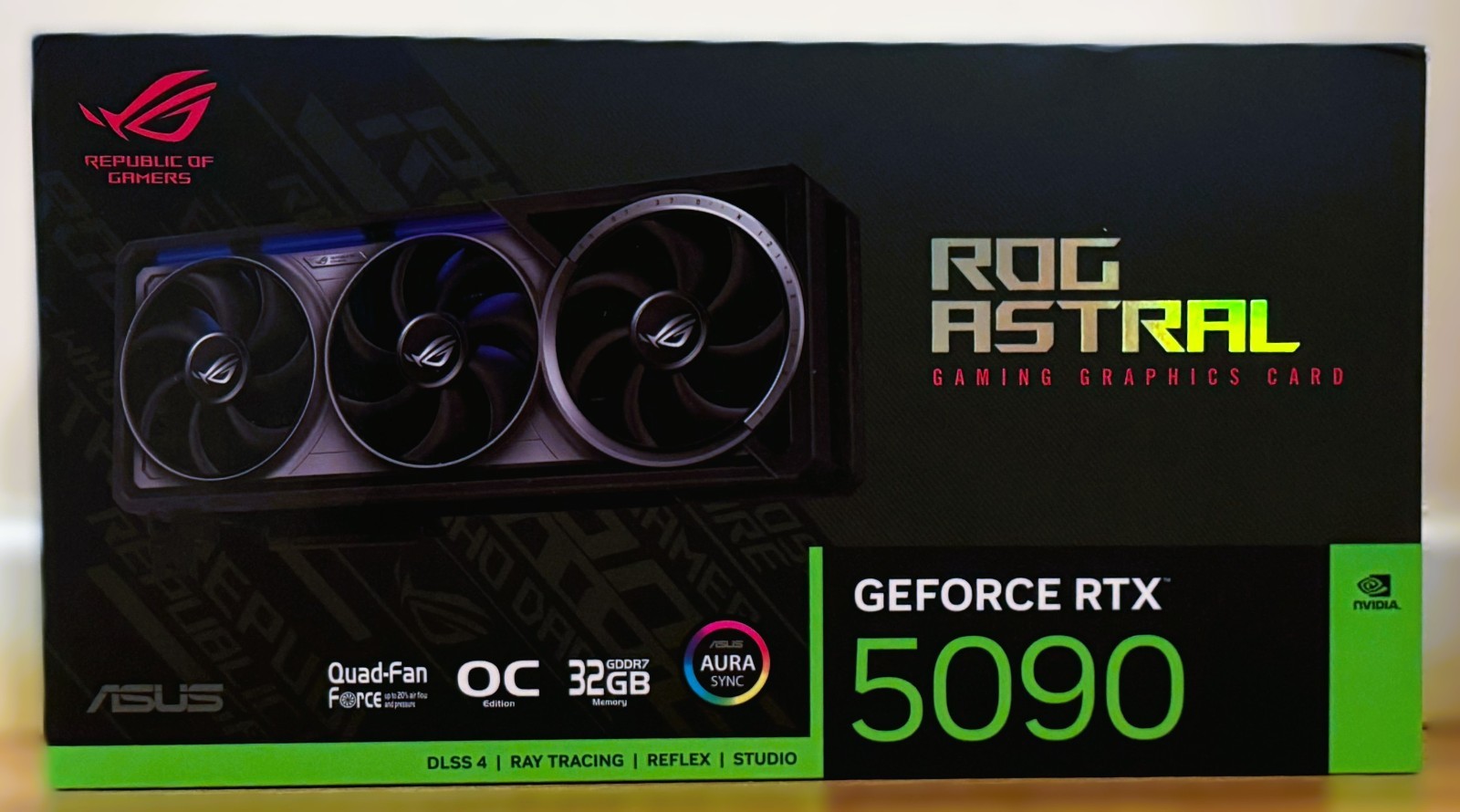 Asus ROG NVIDIA GeForce RTX 5090 Graphic Card - 32 GB GDDR7