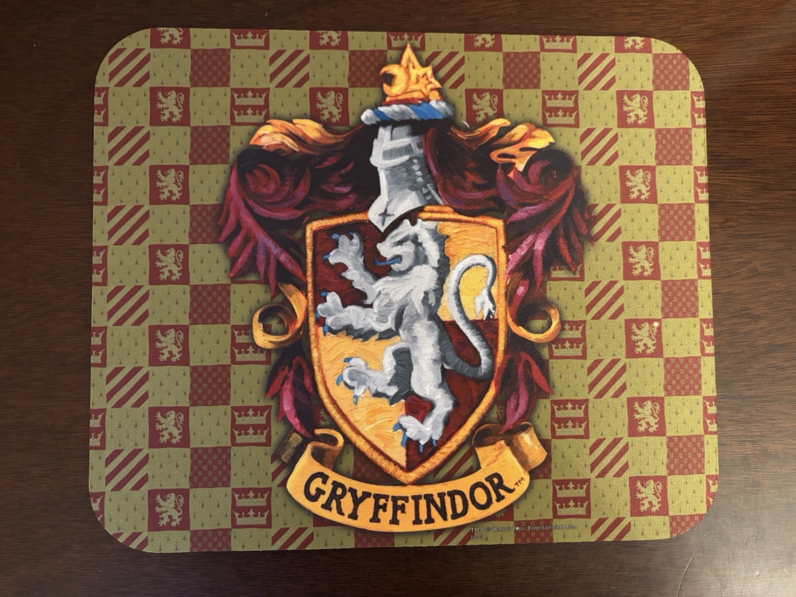 Rare Harry Potter Gryffindor Mouse Pad New
