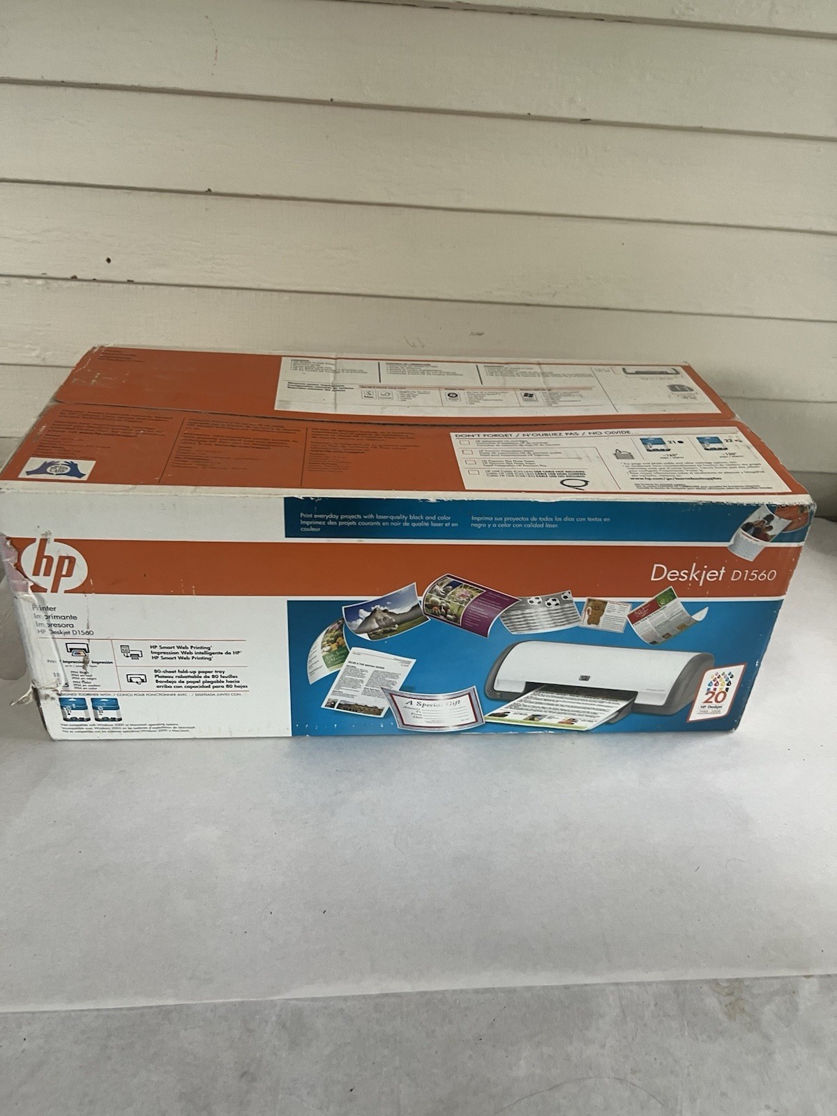 HP Deskjet D1560 Standard Inkjet Printer -  NEW