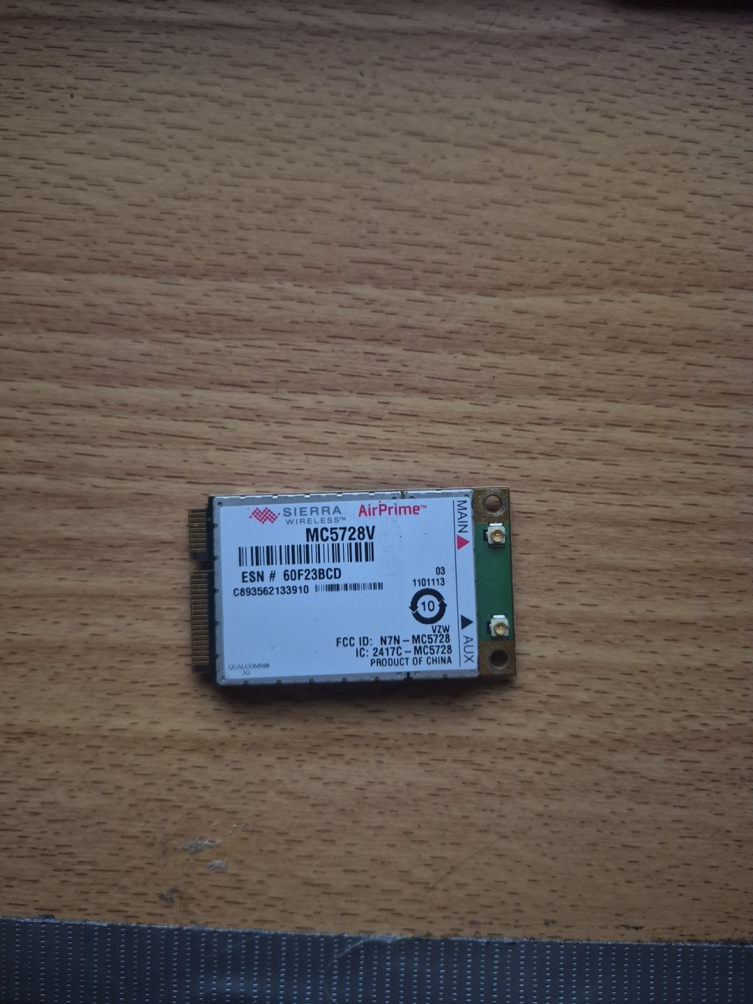 Sierra Wireless AirPrime Model MC5728V