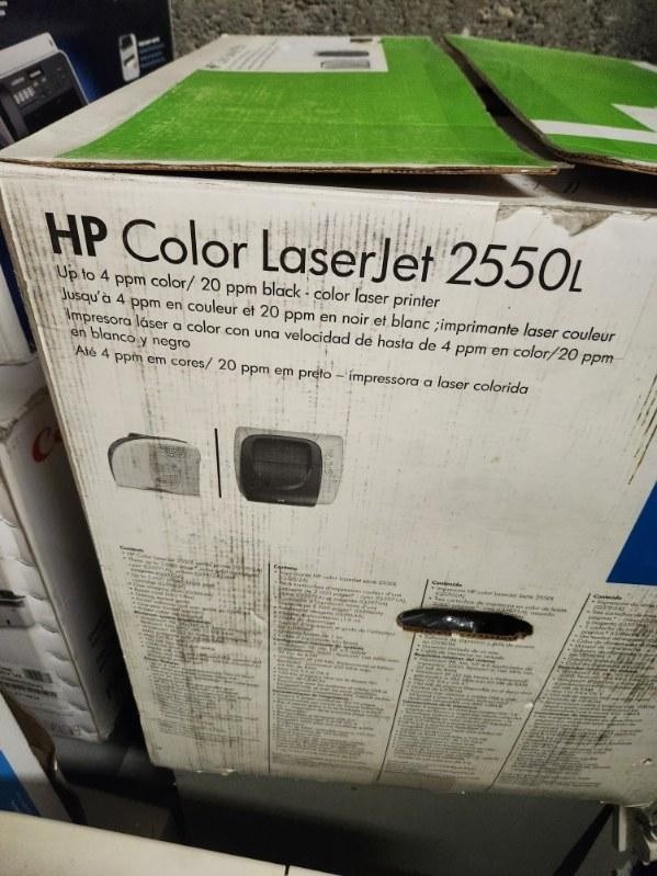 HP LaserJet 2550L Color Laser Printer Open Box