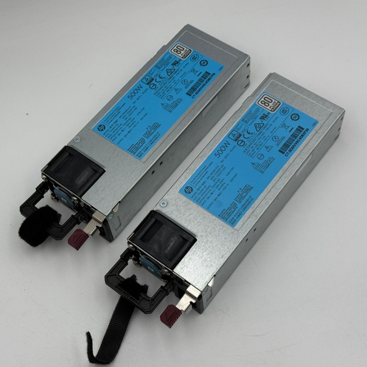 LOT OF 2 HP Dps-500ab-13 A Power Source HP Proliant DL380