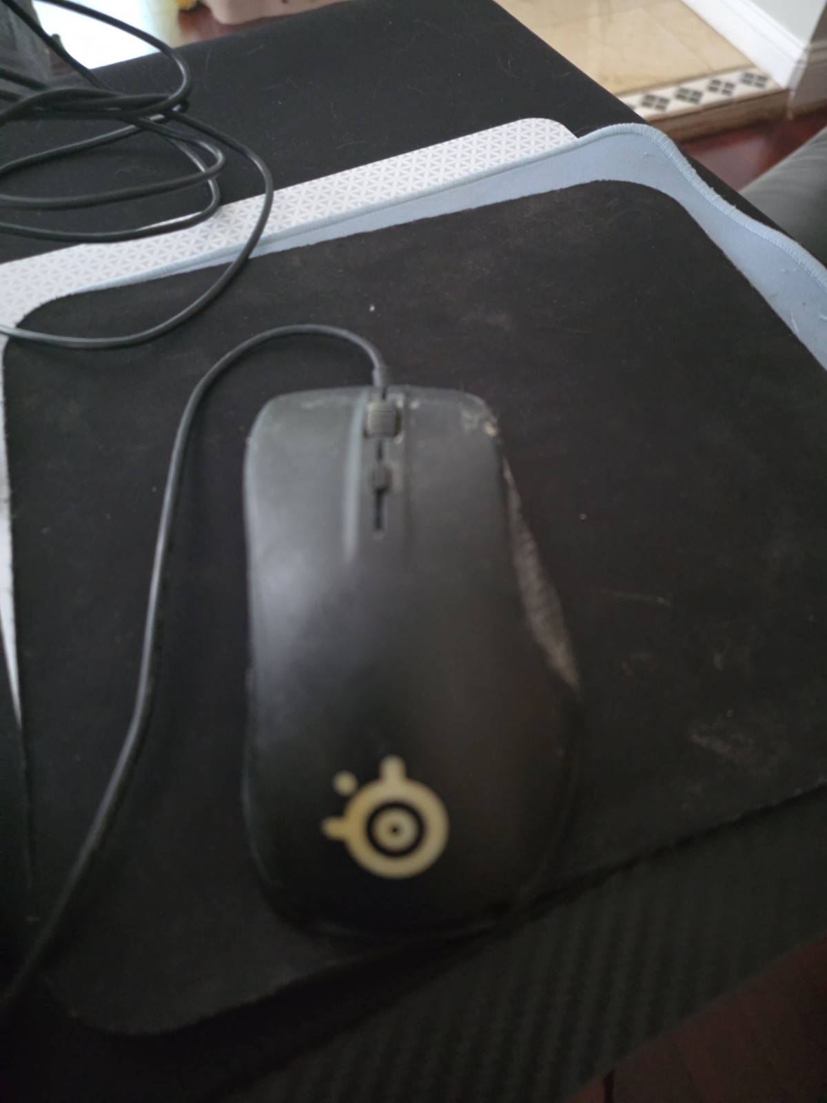 SteelSeries Rival 300 Optical Wired Gaming Mouse - Black (Tested)