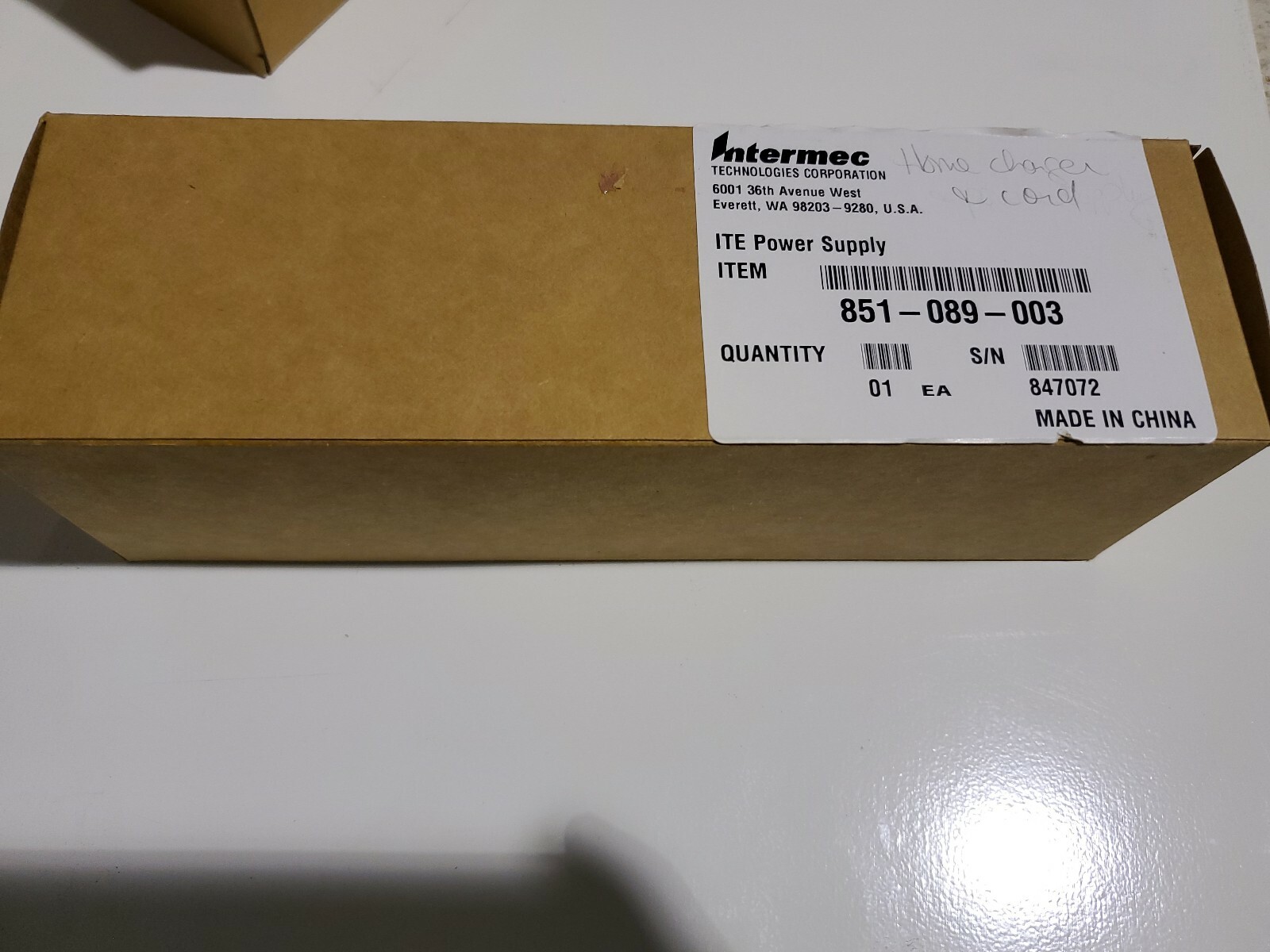 851-089-003 - Intermec International Power Supply for CN3/CN4   #T43