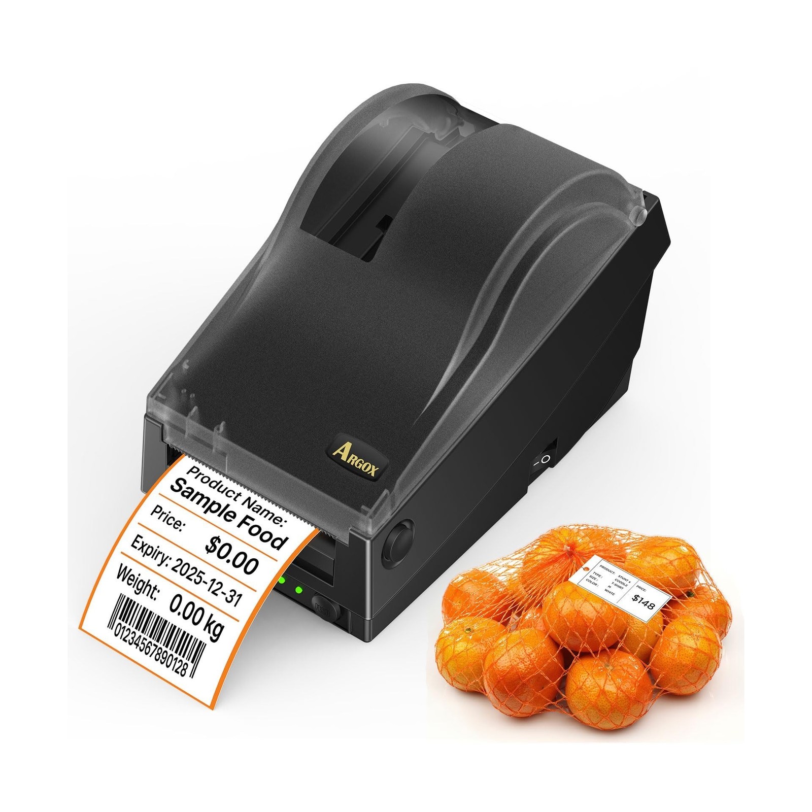 Argox OS-2130D Pro Desktop Label Printer | High-Memory Direct Thermal Barcode...