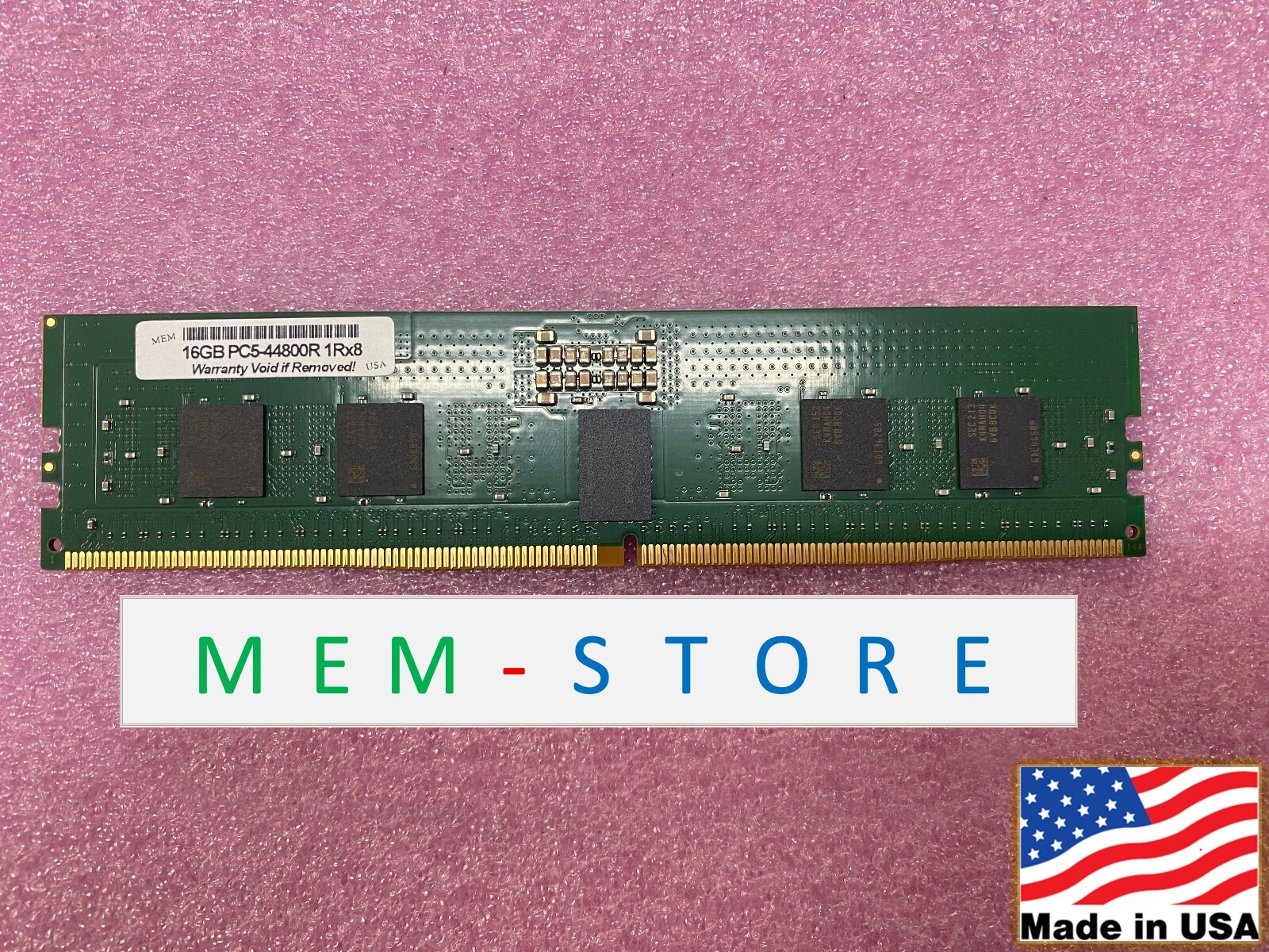 16GB ECC RDIMM DDR5 5600MHz RAM Server Memory 1Rx8 Compatible