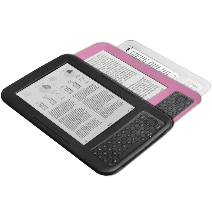 Anti-Shock Silicone Case for the 6" Amazon Kindle 3rd Gen - 3 Colors