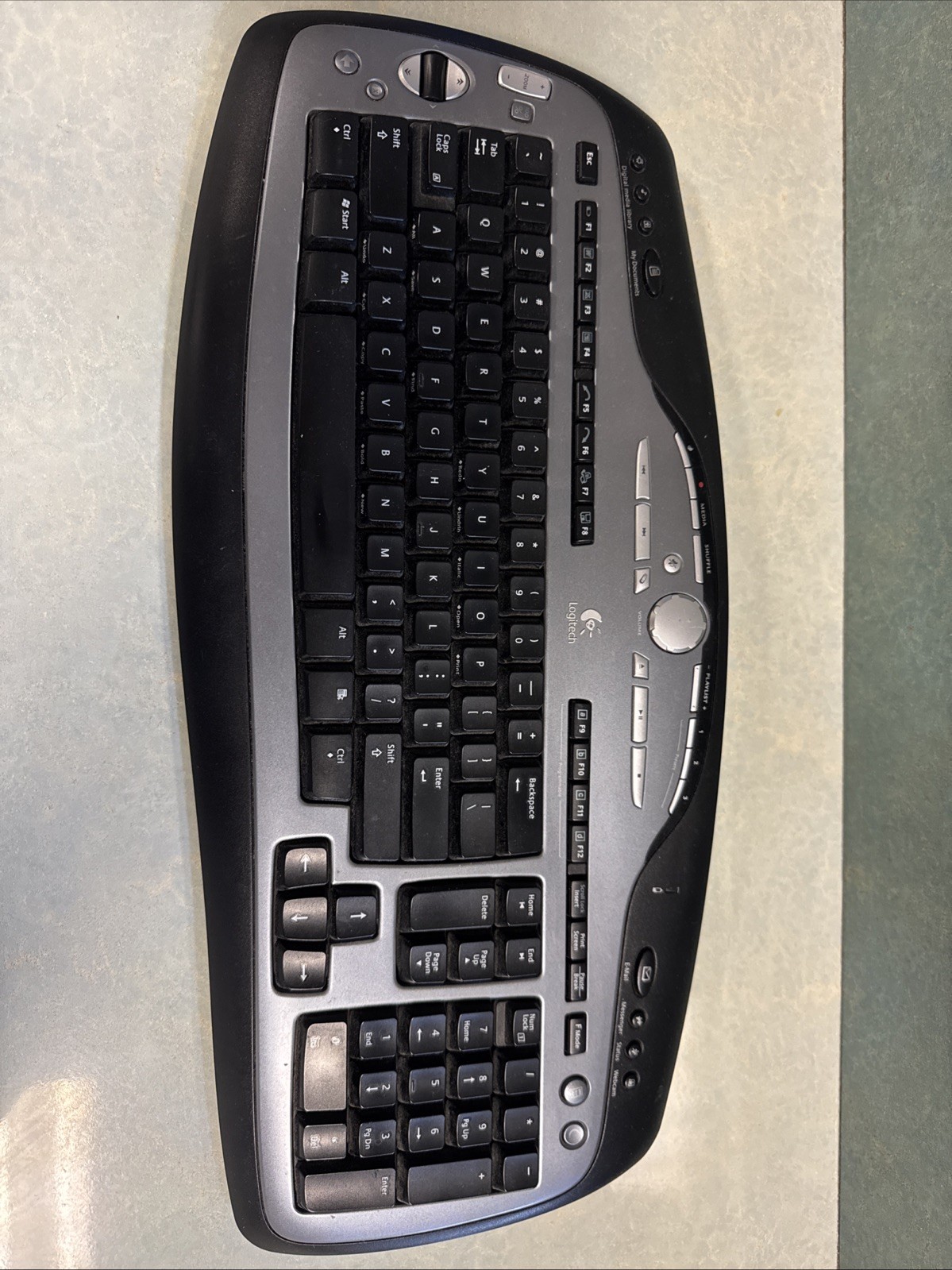 Logitech Cordless Desktop MX 3000 Laser 967553-0403 Keyboard Only (No Receiver)