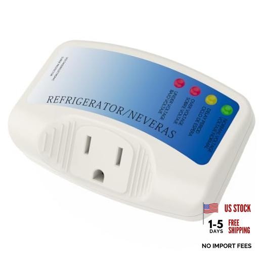 Refrigerator Surge Protector,  Home Appliance Power Strip Surge Single Outlet