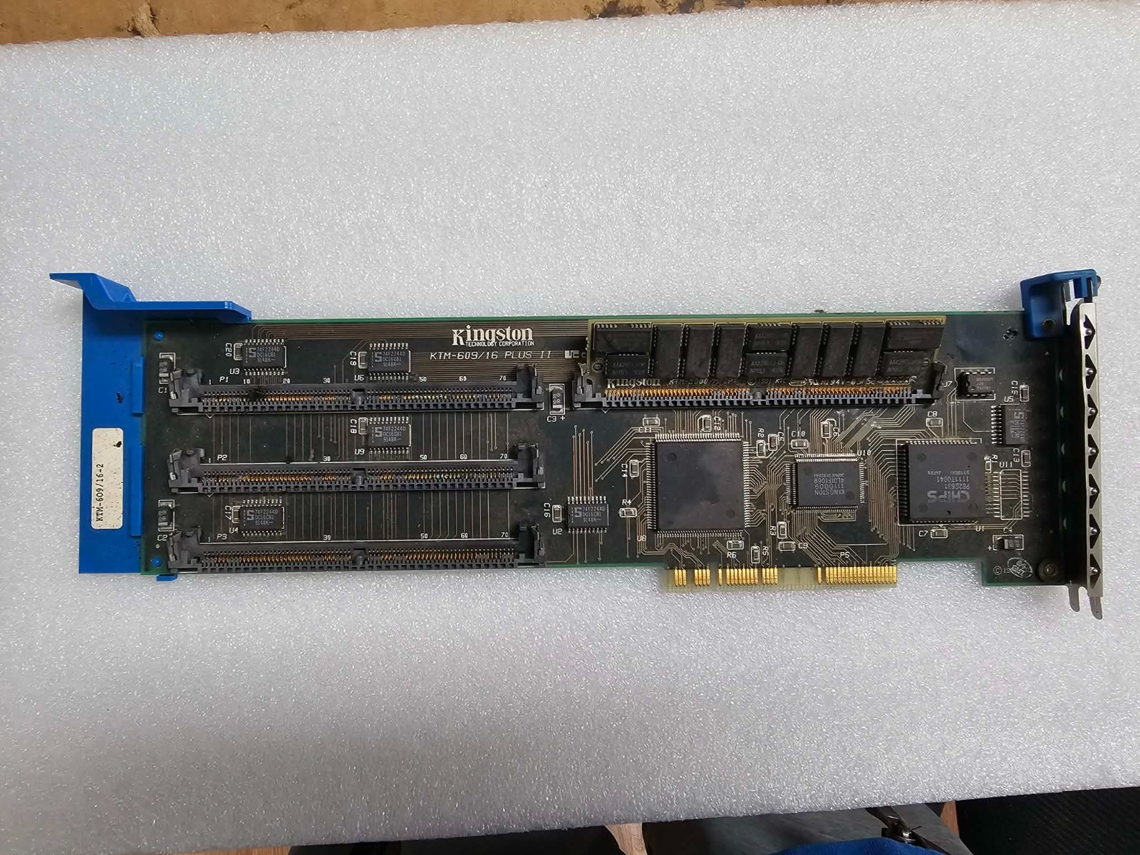 Rare Kingston KTM-609/16 Plus II MCA Memory Expansion For IBM PS/2 PC + Memory