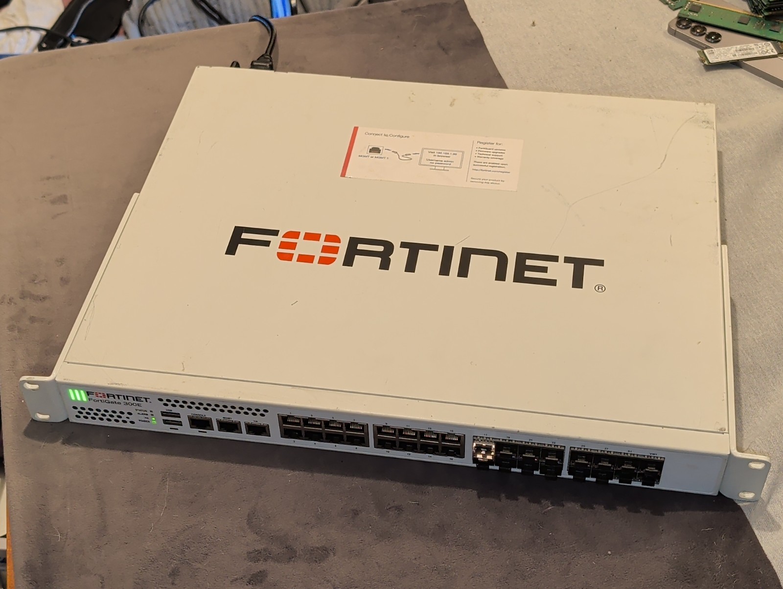Fortinet FortiGate FG-300E Enterprise Firewall Security Appliance
