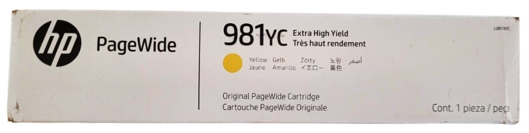 HP 981YC PageWide Extra High Yield Ink Cartridge See Description