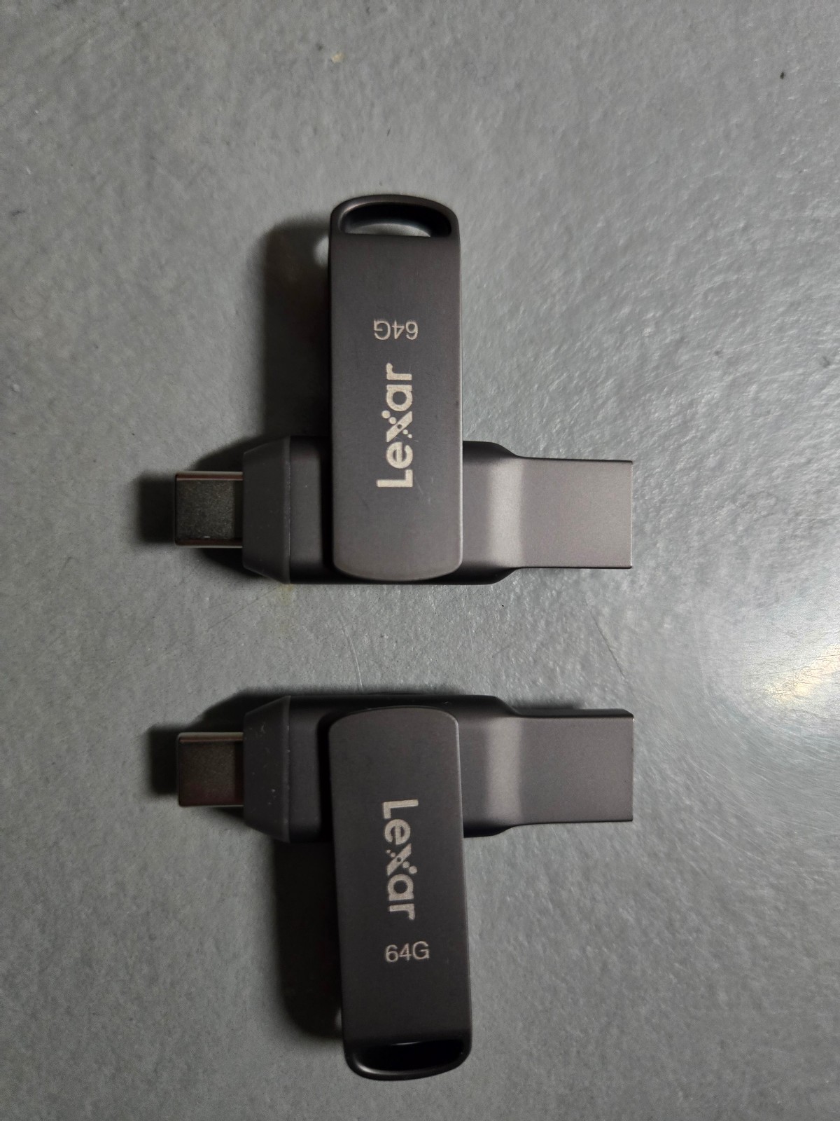 Lexar 64GB Dual Flash Drive (2 Pack)