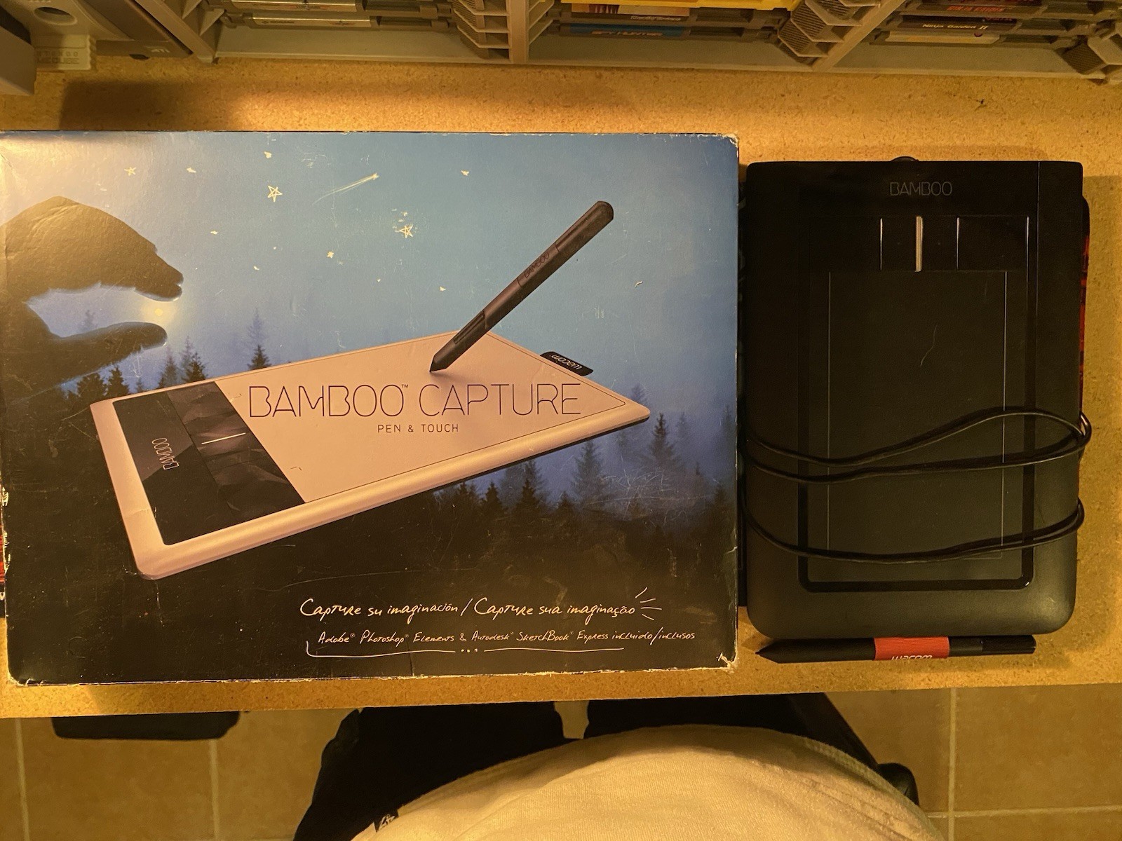Two Wacom Bamboo Capture Pen And Touch Tablet CTH-470 *UNTESTED*