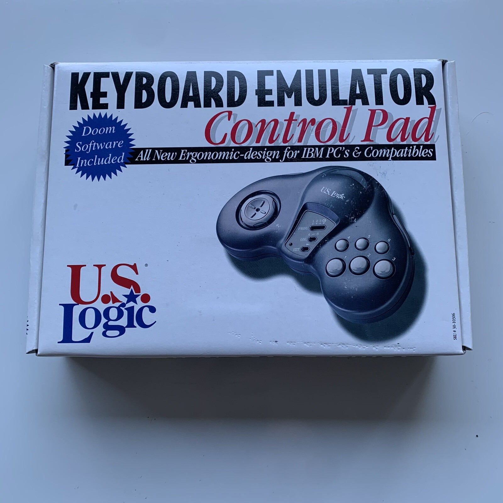 New Open Box  Vintage U.S. Logic Keyboard Emulator Control Pad Rare