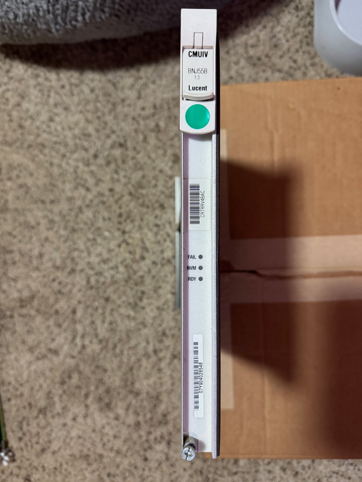 Lucent CMUIV BNJ55B 1:3 CRTRRV4BAC Module Card