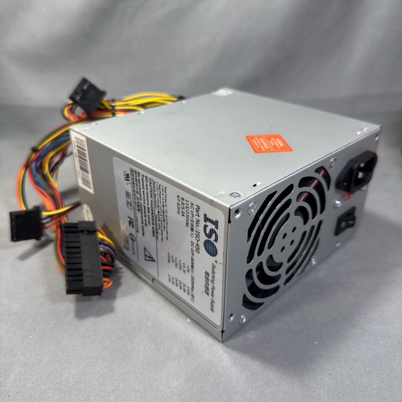 ISO GPB350P 350W Power Supply ISO-450