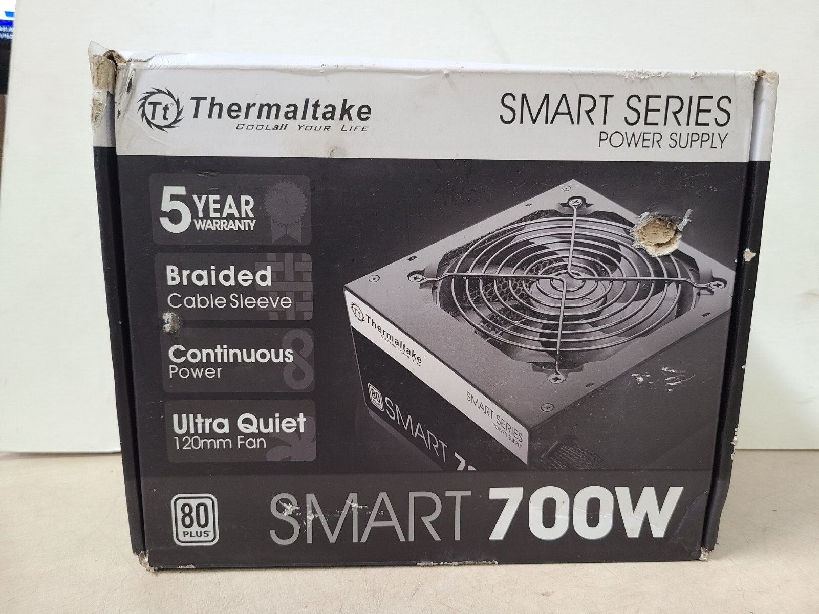 Thermaltake Smart 700W Plus 80 ATX Power Supply PS-SPD-0700NPCWUS-1