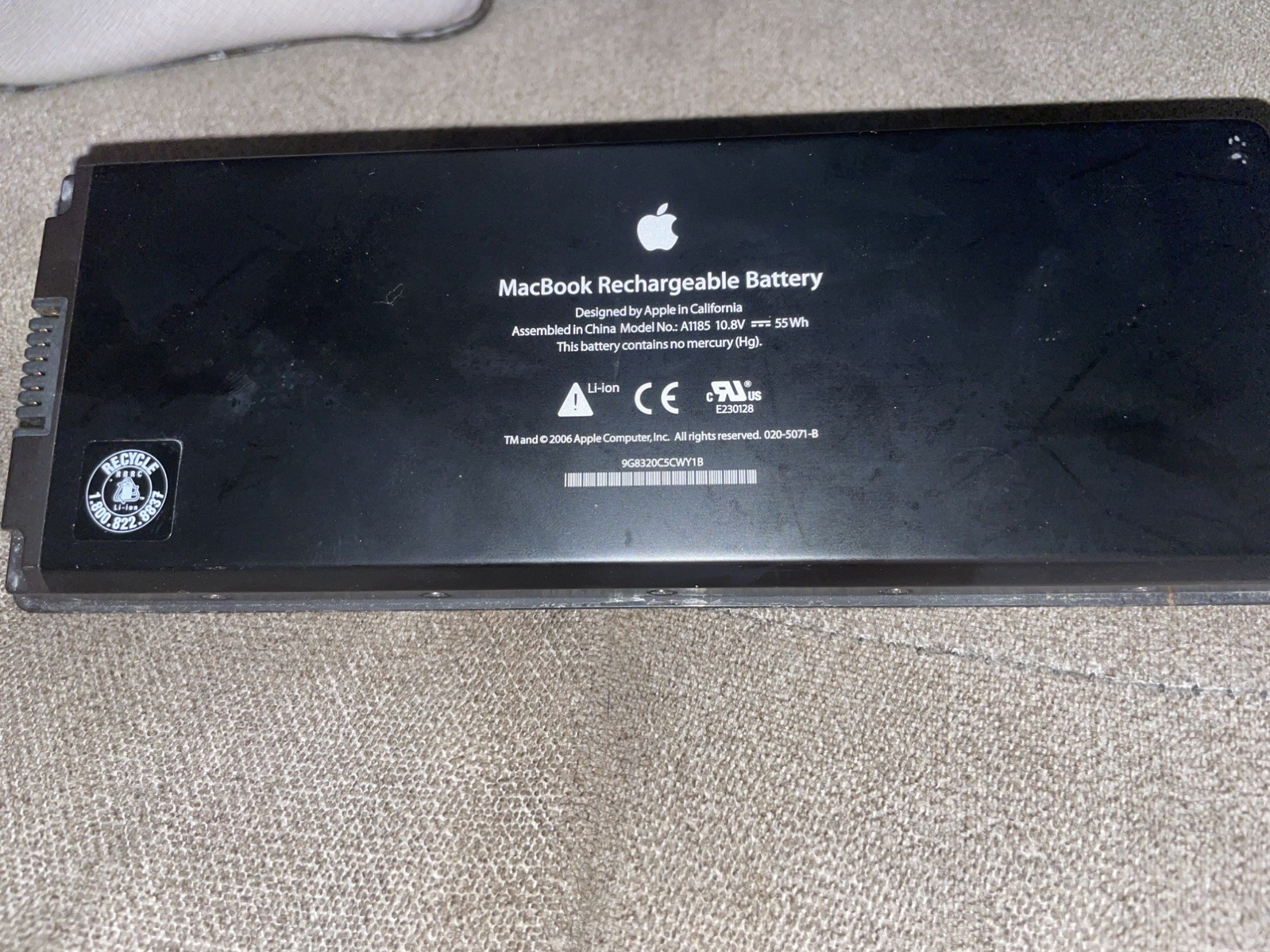 Apple MacBook Rechargeable Battery 