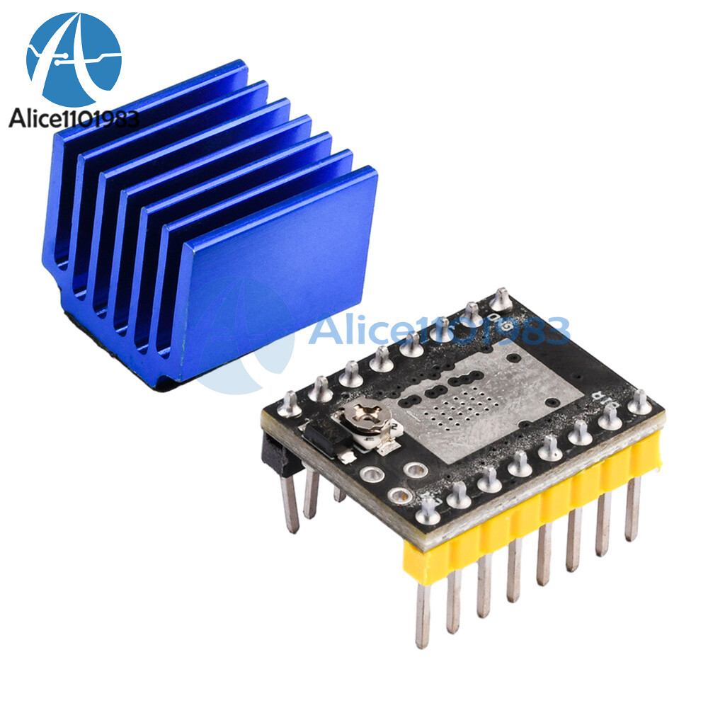 TMC2225 Stepper Motor Driver Module 3D Printer Parts Ultra Quite with Heat Sink