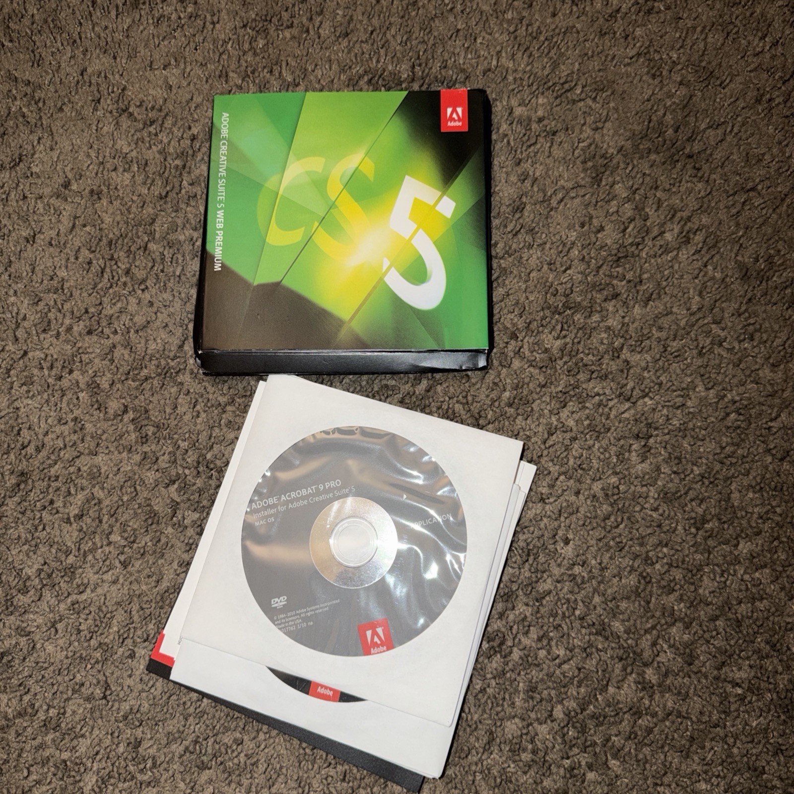 Adobe Creative Suite 5.5 Web Premium for Mac CS5 W Key