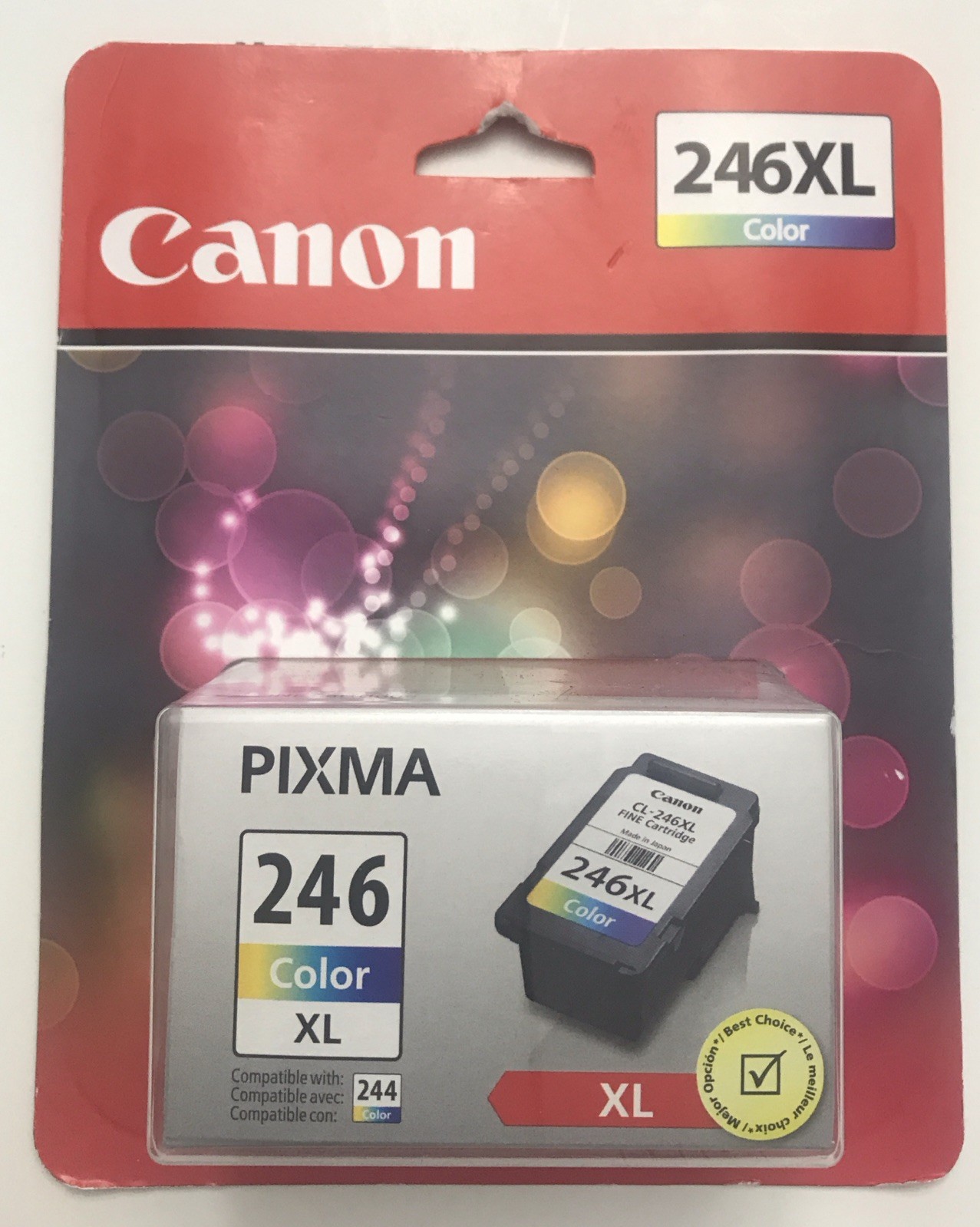 Canon CL-246XL Color Ink Cartridge PIXMA High Yield Genuine OEM