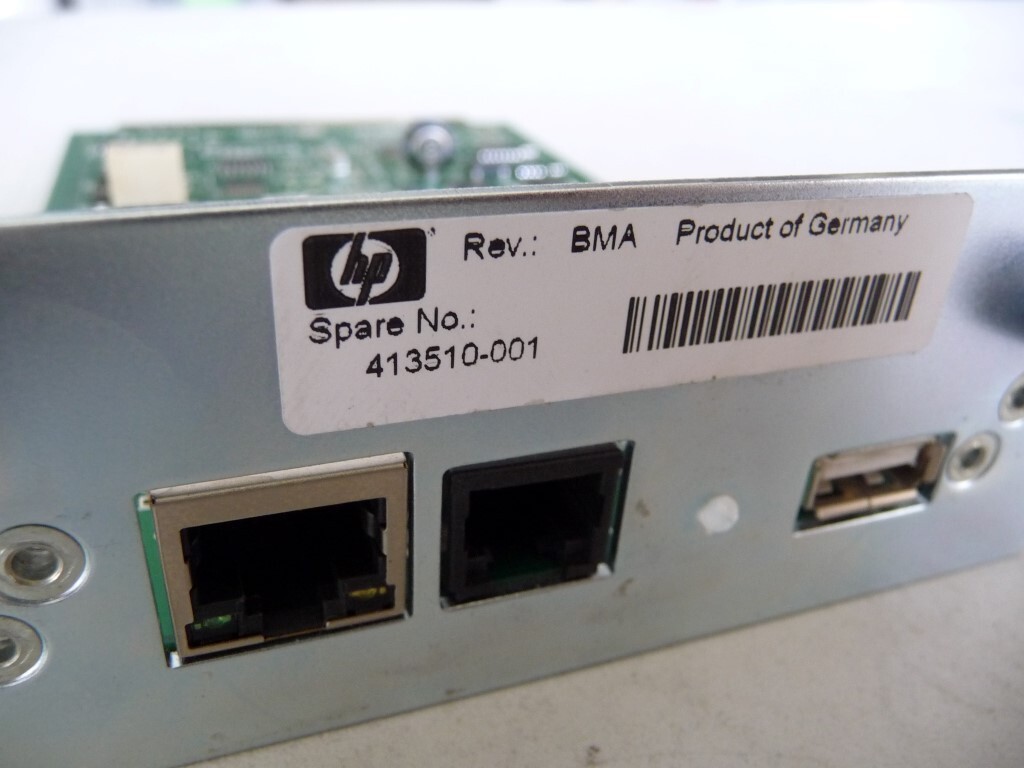 AU SELLER 413510-001 HP StorageWorks MSL4048 Library Controller Card