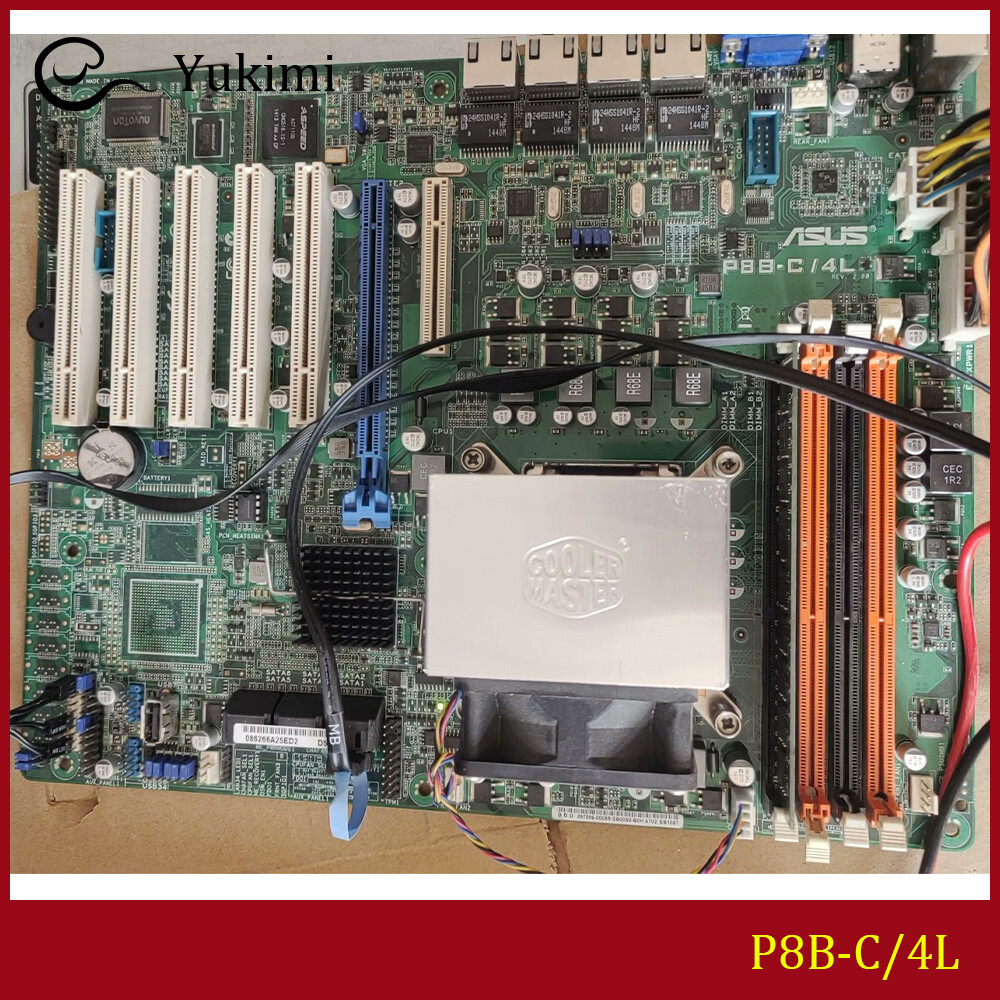 FOR ASUS P8B-C/4L DDR3*4 Socket 1155 32GB Intel C202 VGA ATX Server Motherboard