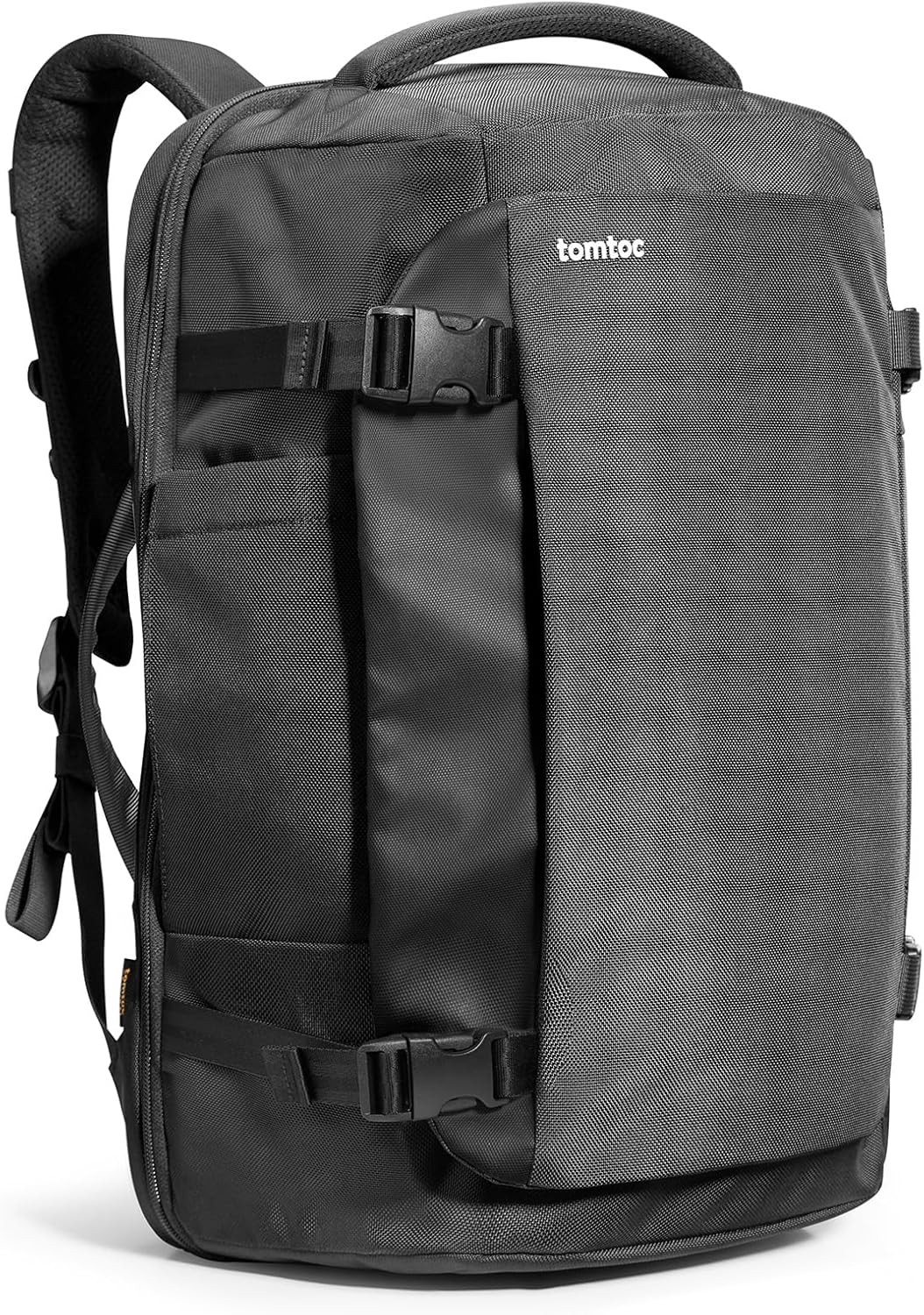 tomtoc Travel Backpack 40L, TSA Friendly Flight Approved Carry-on Black 
