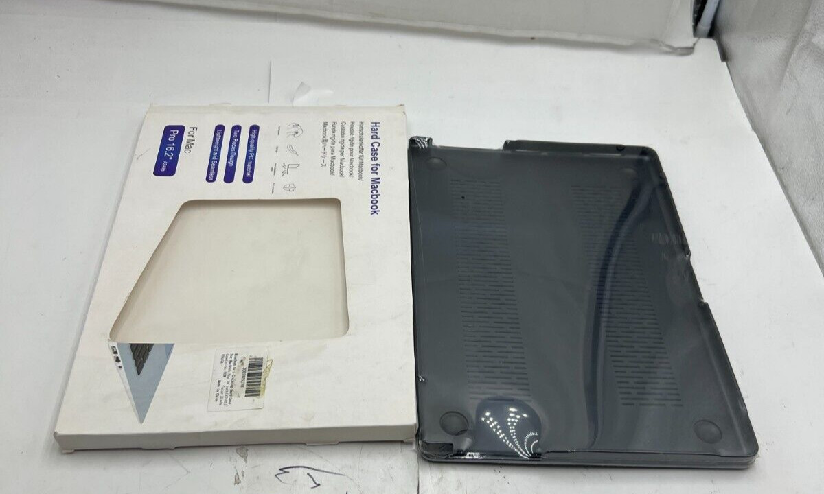 (QTY 6) Blue Swan Anti-Cracking Hard Shell Case for MacBook Pro 16 Inch A2485