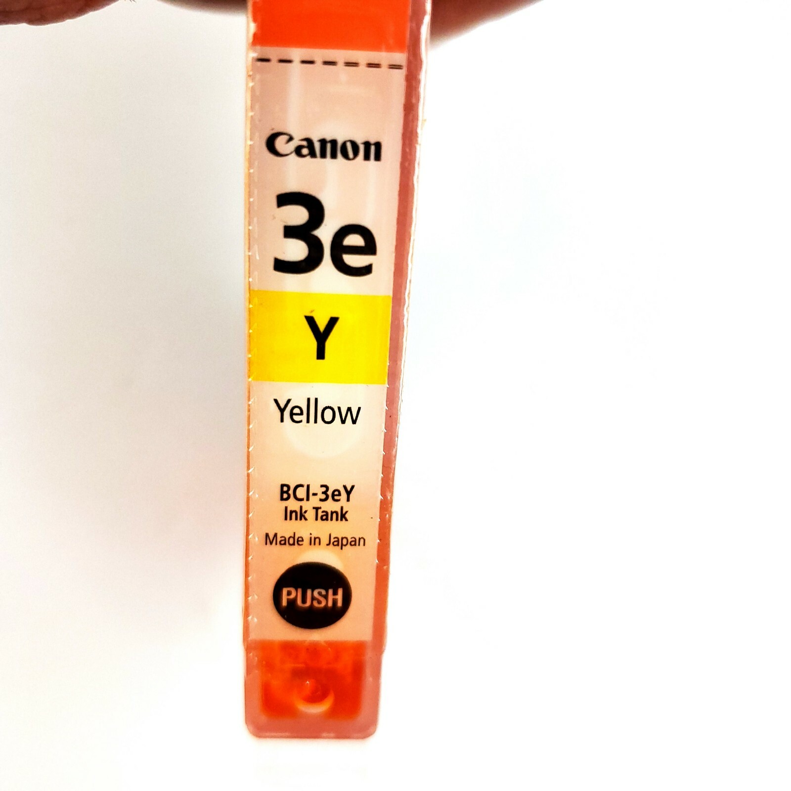 Canon BCI-3eY Genuine Ink Cartridge Canon BCI-3e Yellow Ink No Box
