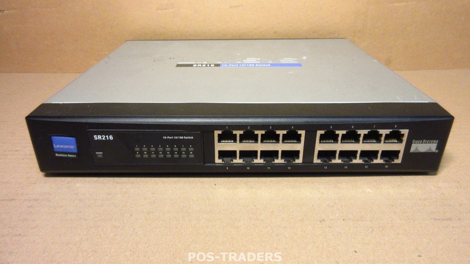 Linksys SR216 v2.0 Small Business 16-Port 10/100 RJ-45 Network Switch Cisco 