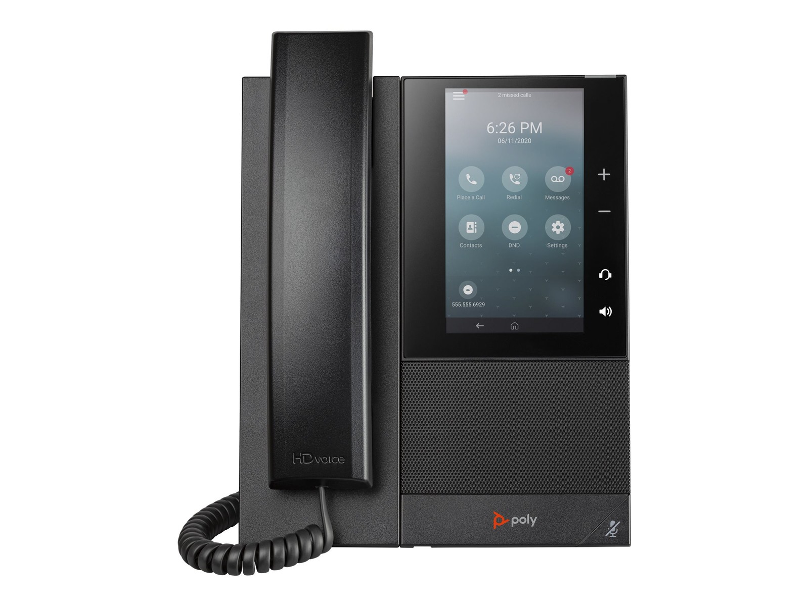 HP Poly CCX 505 For Microsoft Teams VoIP phone SIP, SDP, RTCP, 82Z79AA
