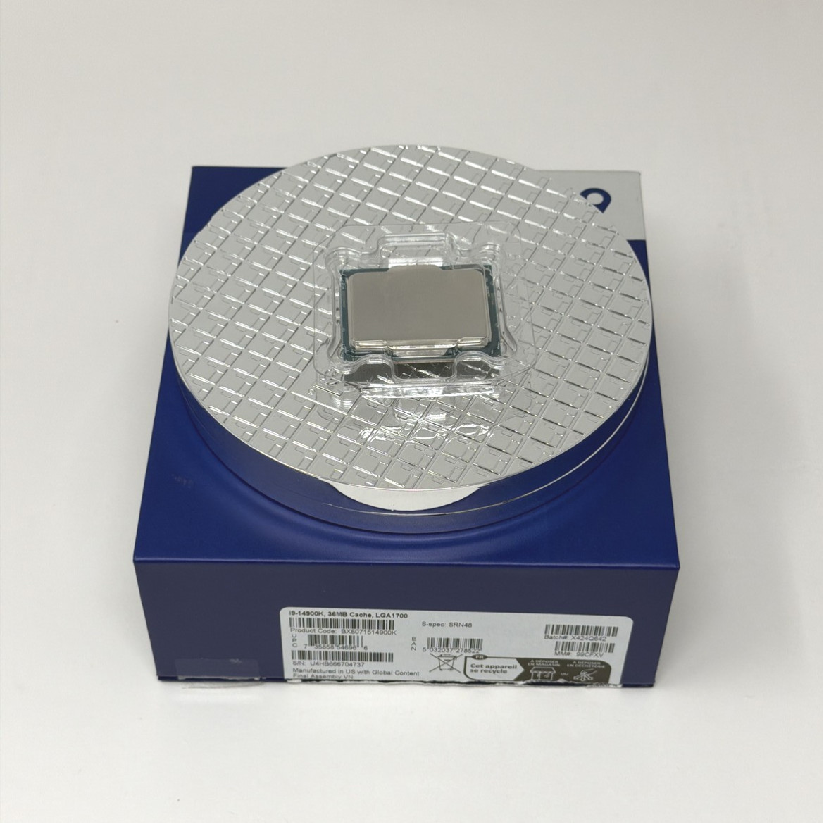 Intel 14th Gen Core i9-14900K LGA1700 Processor Excellent