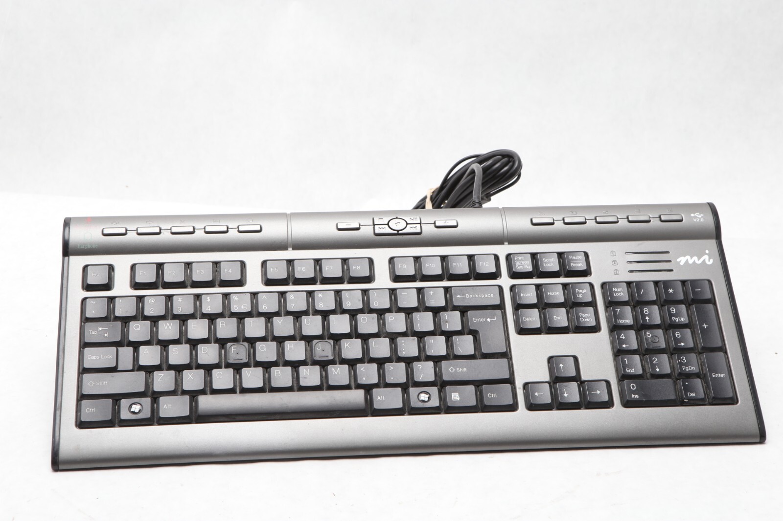 Micro Innovations Ultra Slim Multimedia KB3100MF  Keyboard - G11