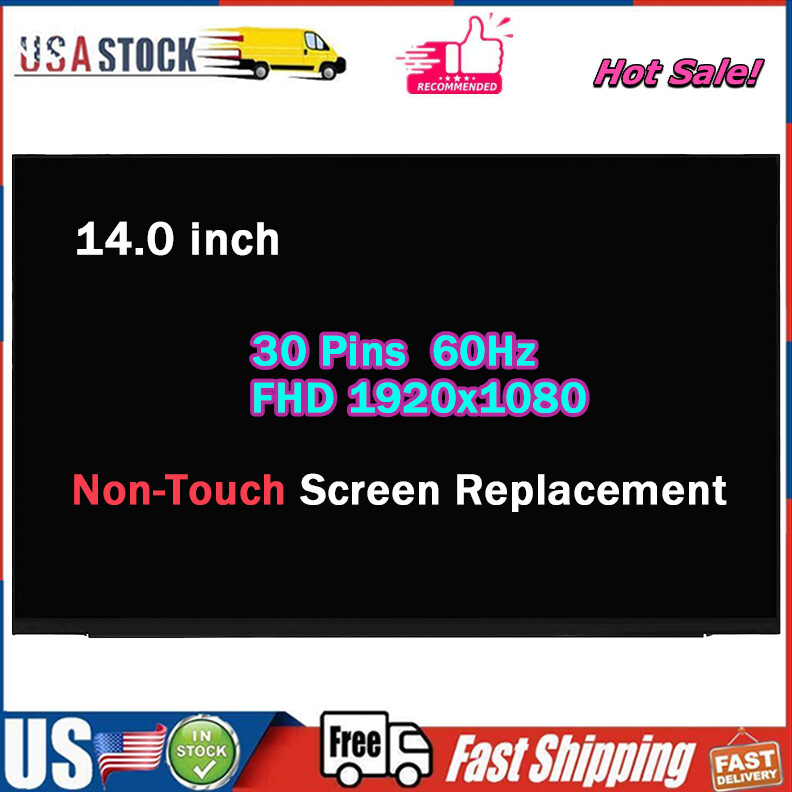 14" LP140WF3-SPD1 LP140WF3-SDF1 LP140WF3-SPF1 LCD Non-Touch Screen Display Panel