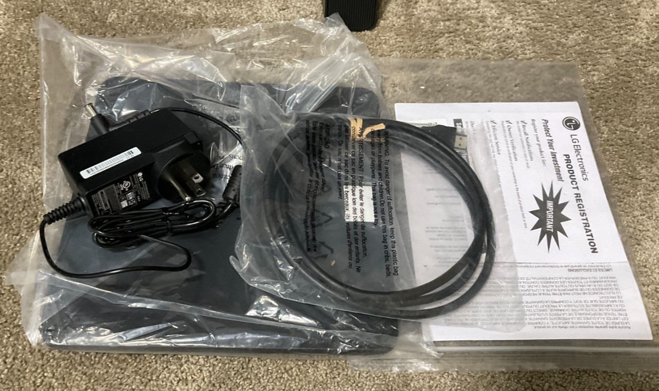 Replacement Accessories for LG 32" Curved LED LCD Monitor 1080p 32BR50C-B