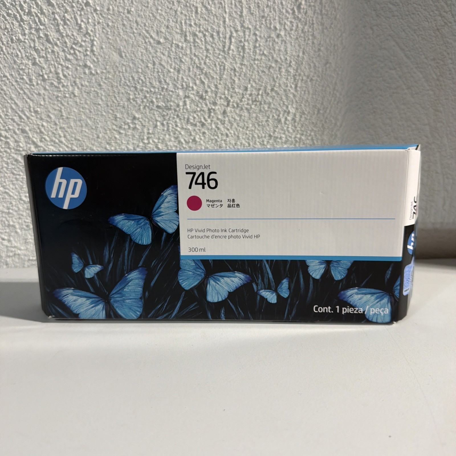 HP 746 Magenta Ink 300ml DesignJet P2V78A - Sealed Box Exp. 08/2026 New OEM